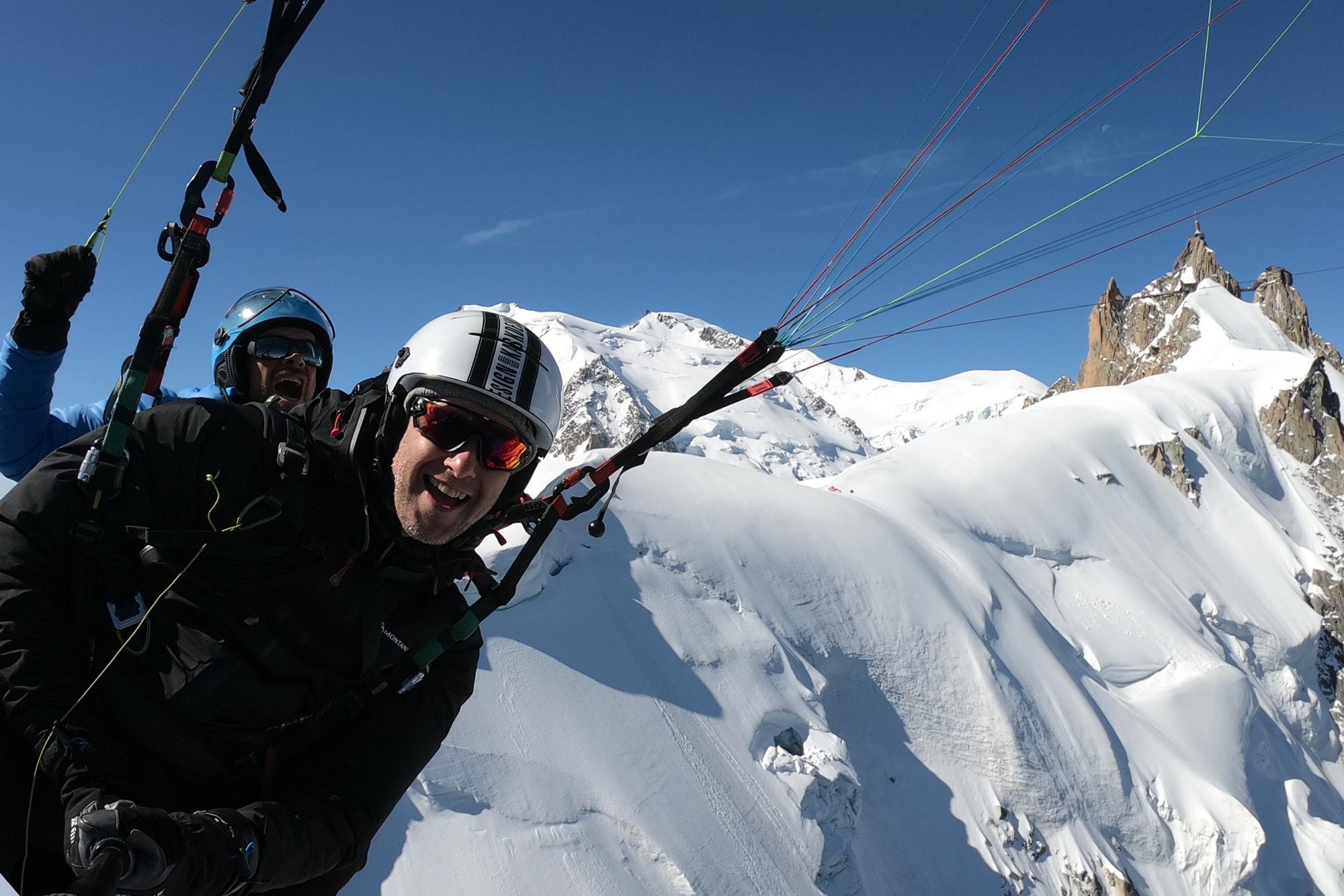 Vol parapente haute montagne