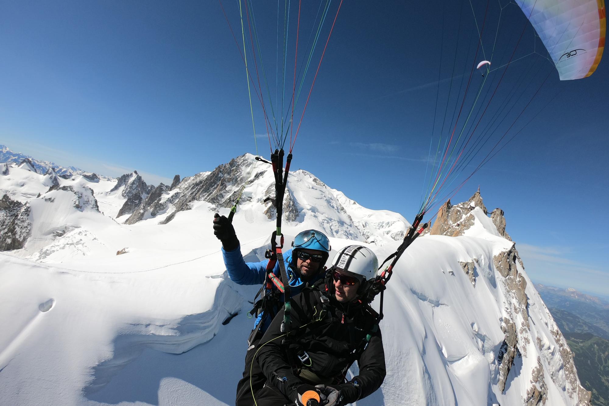 Vol parapente haute montagne