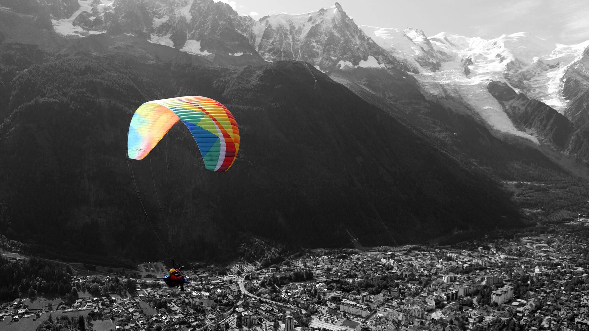 Tandem flights - Paragliding Chamonix
