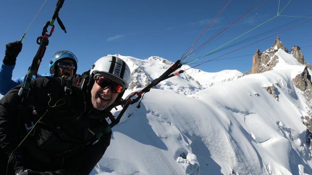 Vol parapente haute montagne