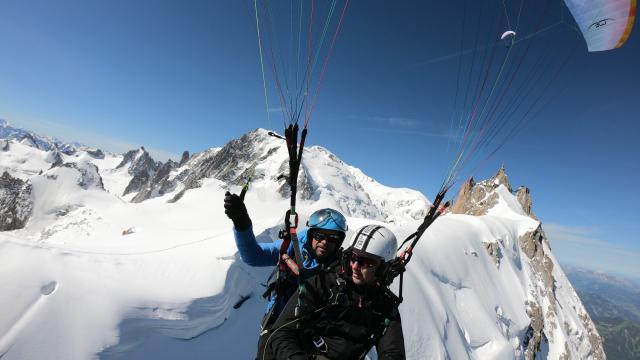 Vol parapente haute montagne